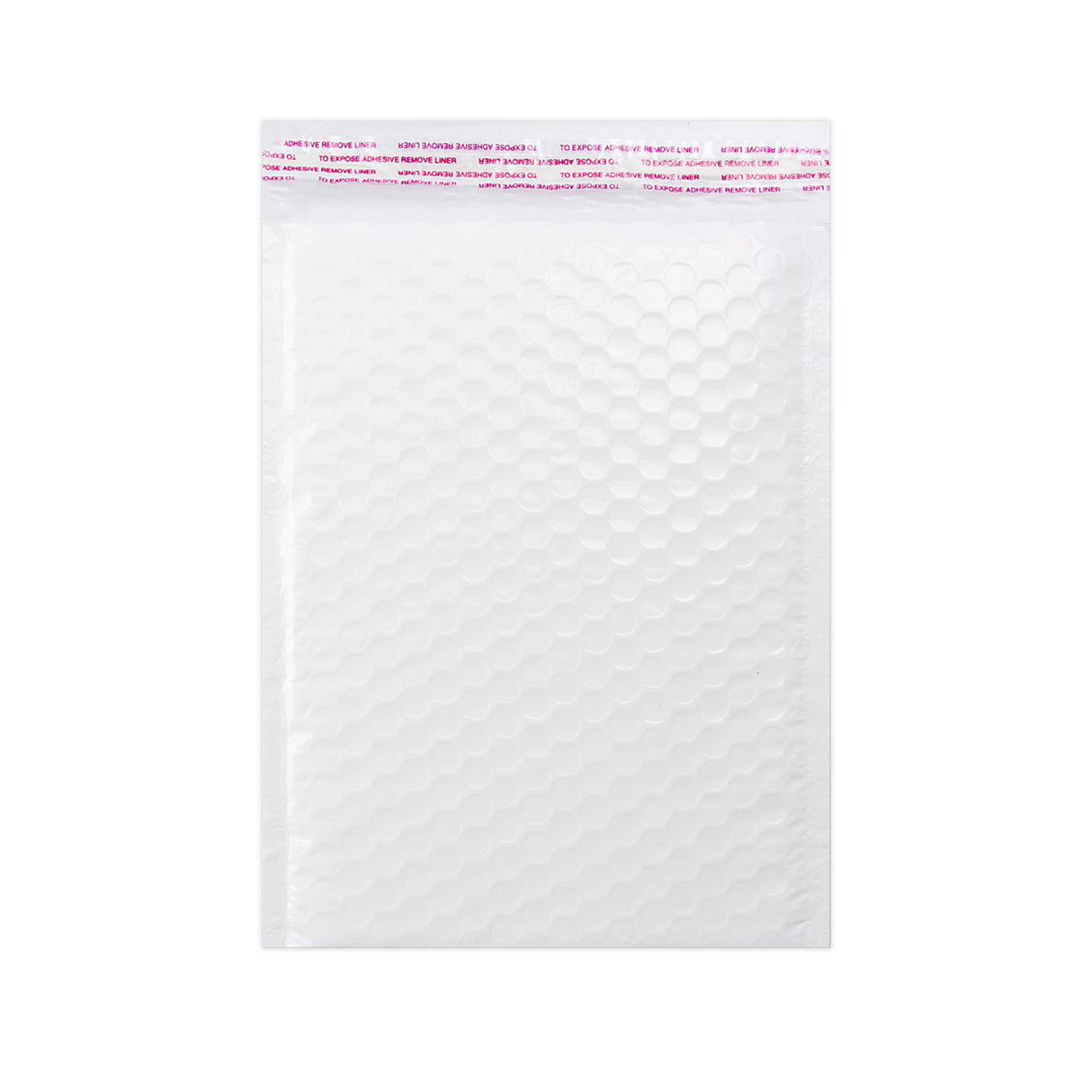Envelopes almofadados com bolhas coloridas de polietileno
