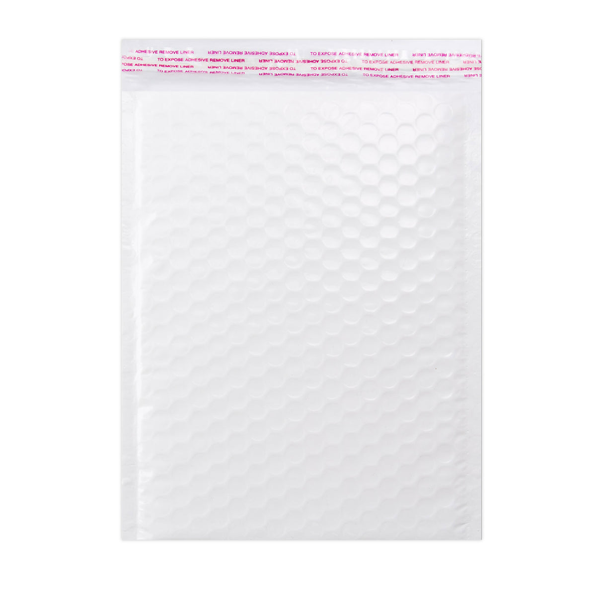 Envelopes almofadados com bolhas coloridas de polietileno