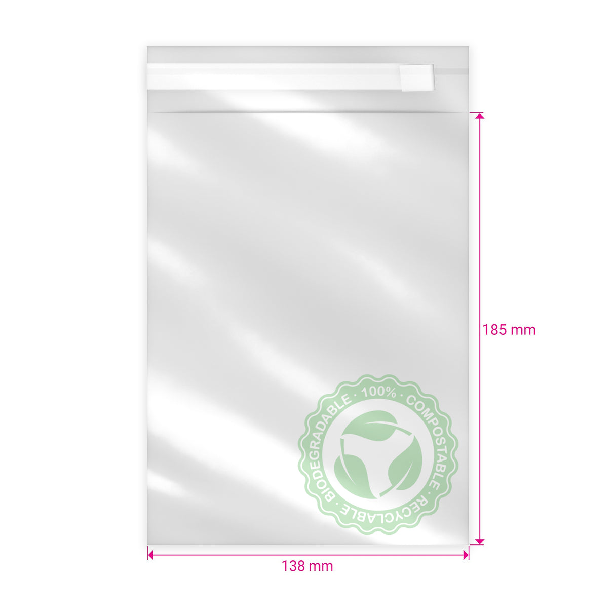 Sacos biodegradáveis (PLA)