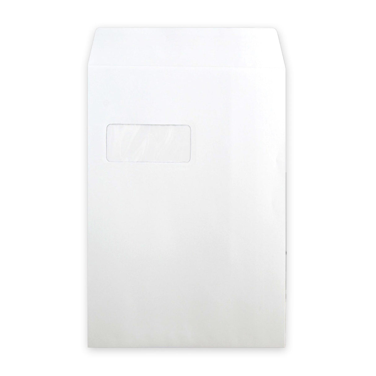324x229 mm (C4) White envelope de papelão com janela