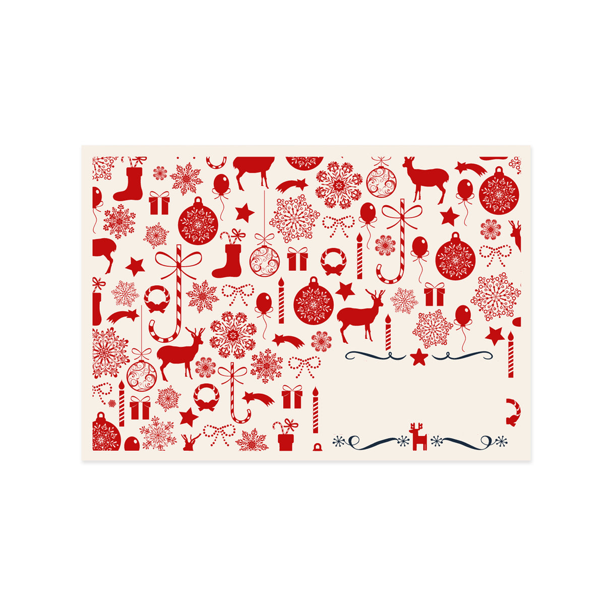 Envelope Motivo Feliz Natal