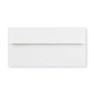 Envelope branco brilhante vergê Conqueror 110x220 mm (DL)