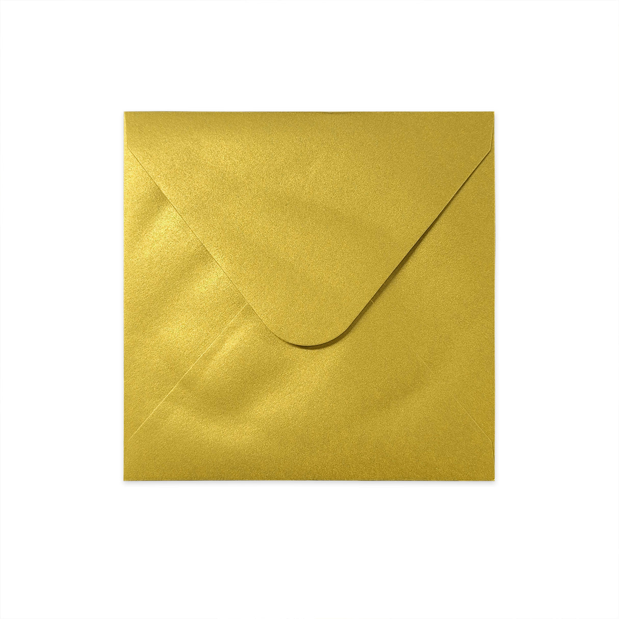 140x140MM - Envelope dourado metálico 120g