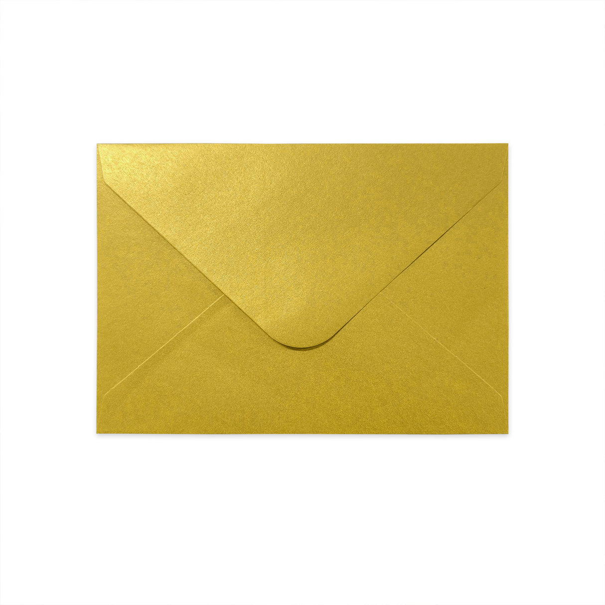 C6 114x162mm - Envelope dourado metálico 120g