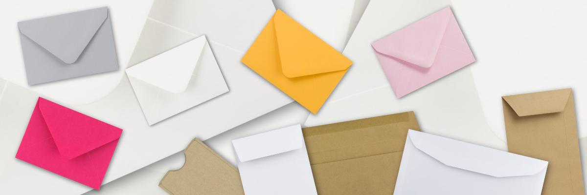 Envelopes pequenos