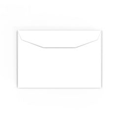 Envelope branco 114x162 mm (C6)