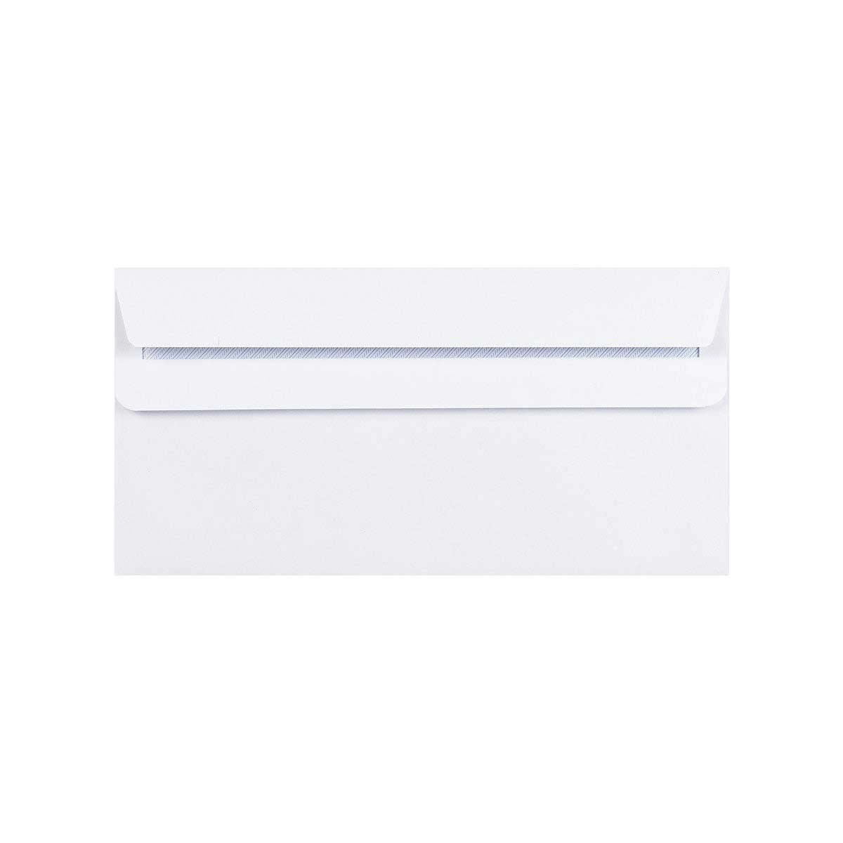 Envelope branco 110x220 mm (DL)