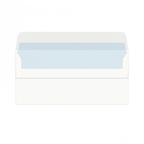 DL Envelope branco com impressão interior 100GSM (110 x 220mm)
