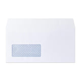 Envelope branco com impressão interior – janela 110x220 mm (DL) 100gr/m²