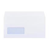 Envelope branco com impressão interior – janela 110x220 mm (DL) 90gr/m²