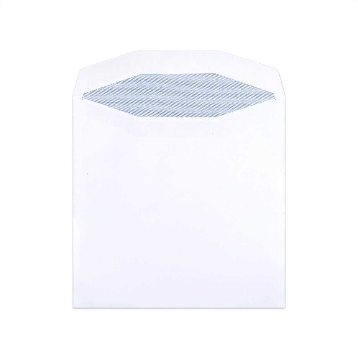 Envelope branco com janela 220x220 mm