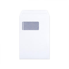 Envelope branco com janela 229x162 mm (C5)