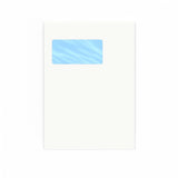 Envelope branco com janela 229x162 mm (C5)