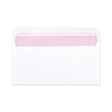 Envelope branco para impressão láser com janela 110x220 mm (DL)