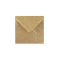 Envelope kraft com linhas 116x116 mm