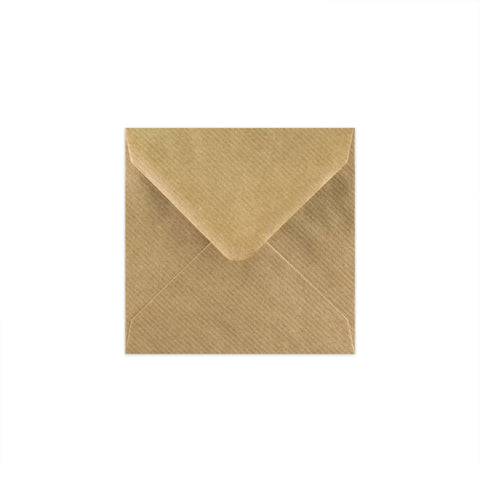 Envelope kraft com linhas 116x116 mm