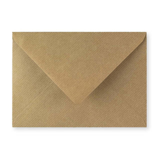 Envelope kraft com nervuras 125x175 mm
