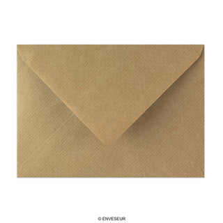 Envelope kraft com nervuras 125x175 mm