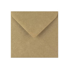 Envelope kraft com linhas 130x130 mm