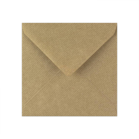 Envelope kraft com linhas 130x130 mm