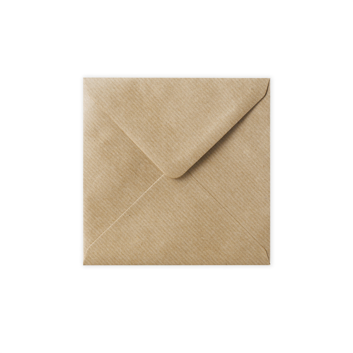 Envelope kraft com linhas 140x140 mm