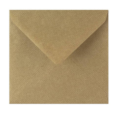 Envelope kraft com linhas 155x155 mm