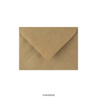 Envelope kraft com nervuras 82x113 mm (C7)