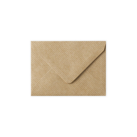 Envelope kraft com nervuras 82x113 mm (C7)