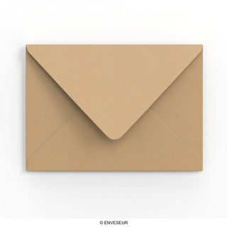 Envelope kraft com nervuras 162x229 mm (C5)