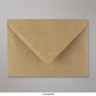 Envelope kraft com nervuras 114x162 mm (C6)
