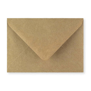 Envelope kraft com nervuras 114x162 mm (C6)