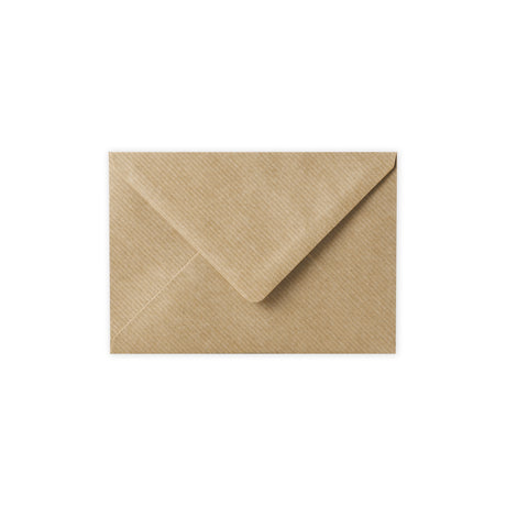 Envelope kraft com nervuras 114x162 mm (C6)