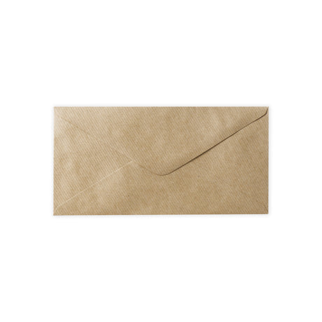Envelope kraft com nervuras 110x220 mm (DL)
