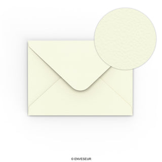 Envelope Marfim Martelado 125 x 175 mm