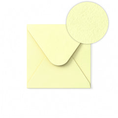 Envelope Marfim com Textura Martelada 130 x 130 mm