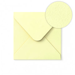 Envelope Marfim com Textura Martelada 155x155 mm