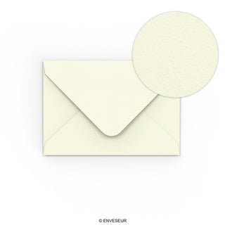 Envelope Marfim Martelado 65 x 94 mm