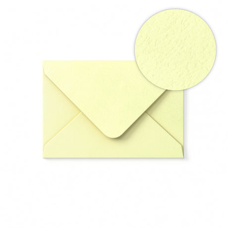Envelope Marfim com Textura Martelada 65x94 mm