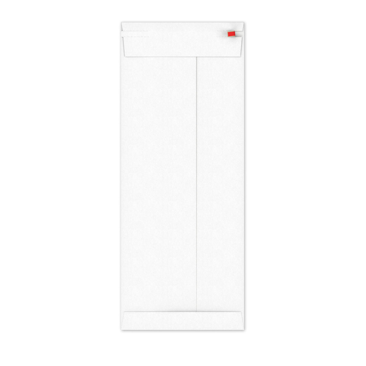 Envelopes rígidos em cartão branco