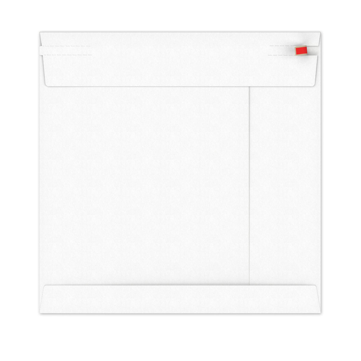 Envelopes rígidos em cartão branco