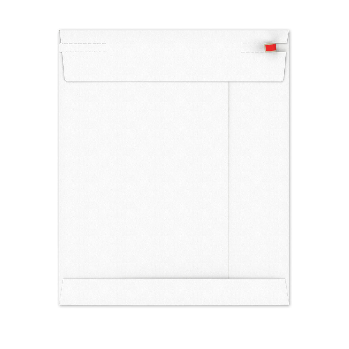 Envelopes rígidos em cartão branco