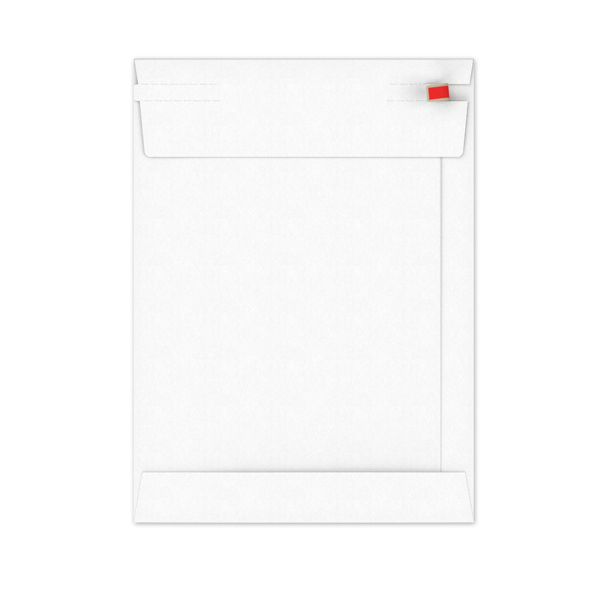 Envelopes rígidos em cartão branco