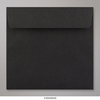 Envelope preto 155x155 mm