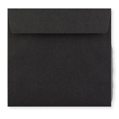 Envelope preto 155x155 mm