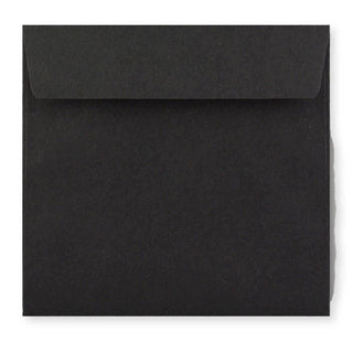 Envelope preto 155x155 mm