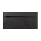 Envelope preto com janela 110x220 mm (DL)