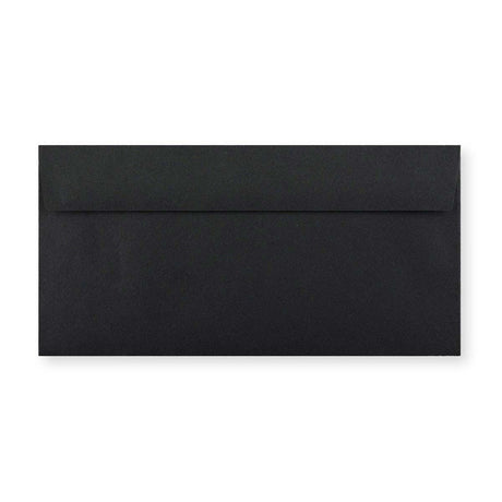 Envelope preto 110x220 mm (DL)