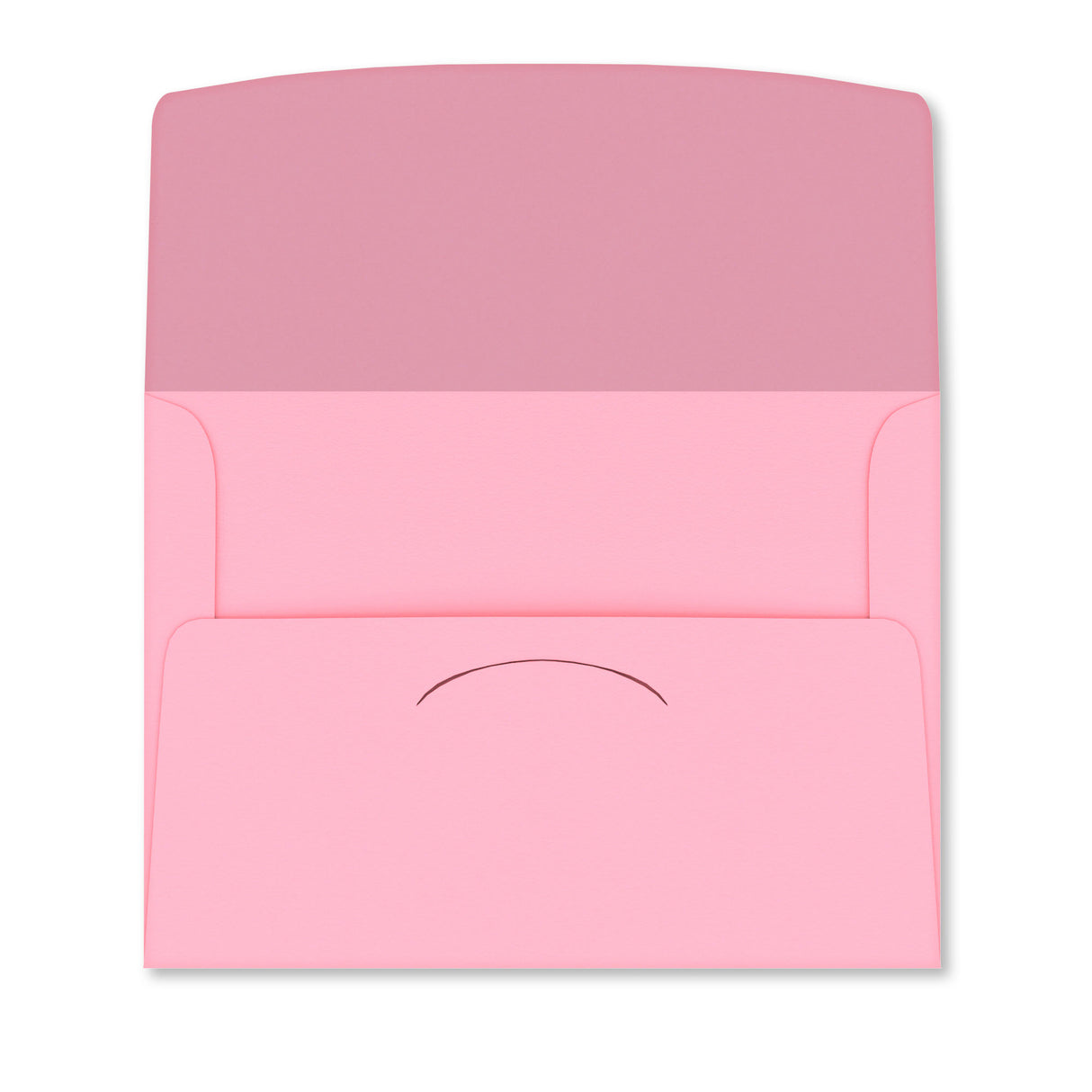 Envelope de aba redonda