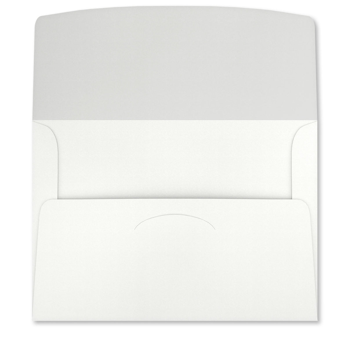 Envelope de aba redonda