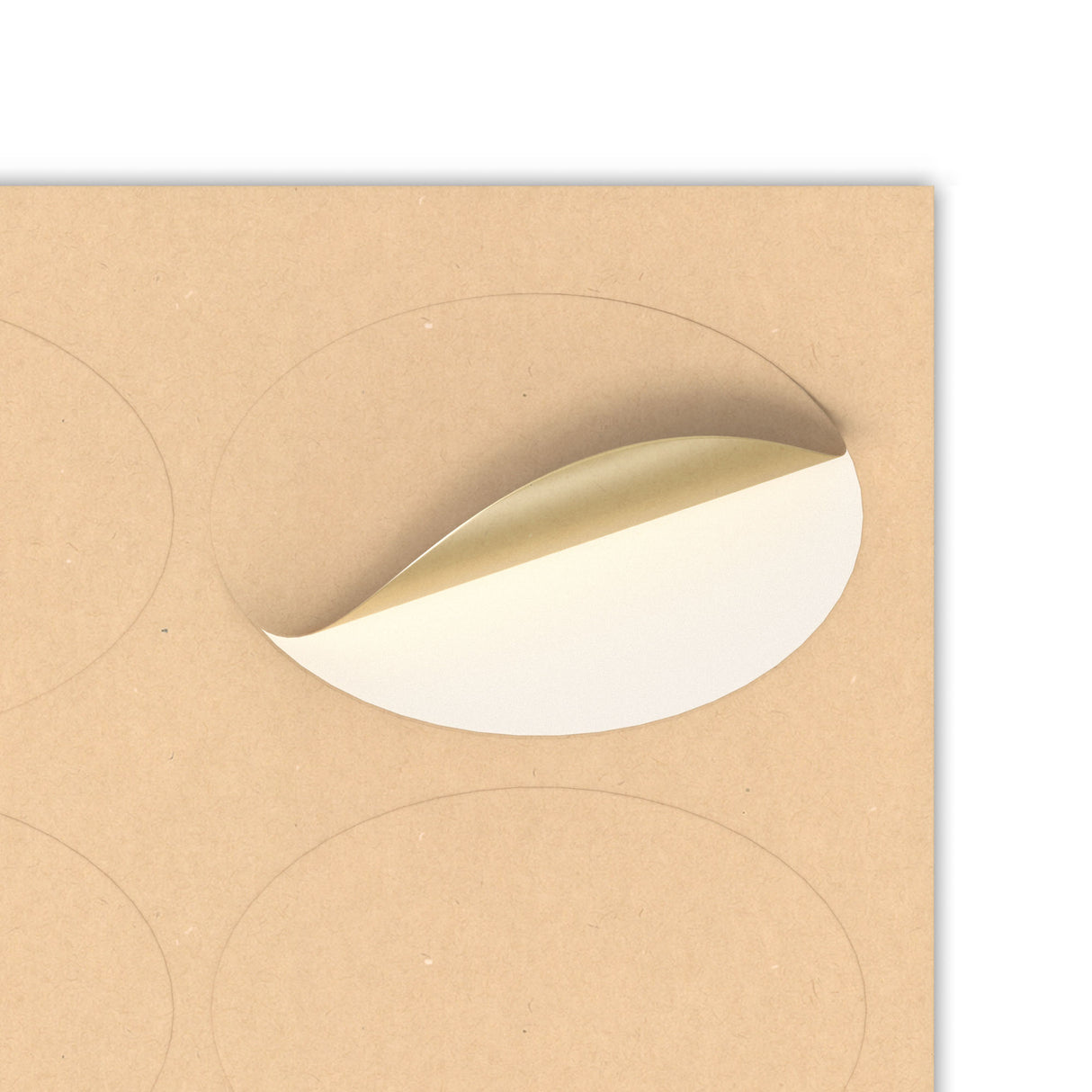 Etiquetas adesivas ovais